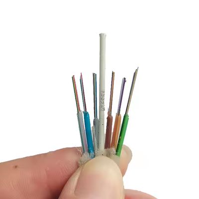 GCYFY Kabel światłowodowy mikro dmuchany powietrzem 24 48 96 włókien optycznych do instalacji w sieciach kanałowych Lekki