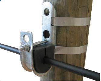 Ocynkowana obejma zawieszenia do kabla ADSS o najwyższej jakości