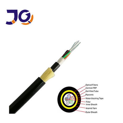 Włókno optyczne 24 48 96 Hilos ADSS Span200m 48 96 144 Rdzeń Jednorazowy/Dwukrotny Żakiet ADSS ASU Kabel światłowodowy