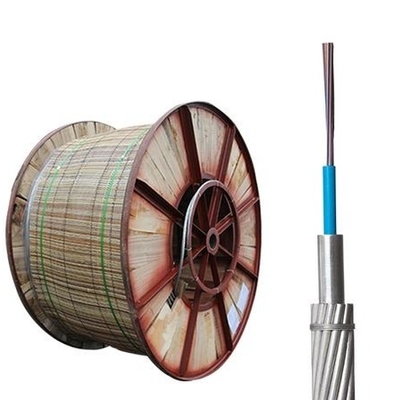 24 rdzenia 48 rdzenia Kabel OPGW Przewód naziemny optyczny do sieci systemu przesyłowego energii