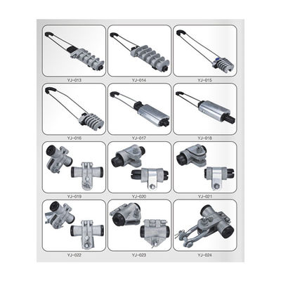 Przedformowany uchwyt odciągowy ze stopu aluminium i stali 70KN do kabli 6-15mm