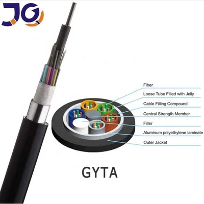 Aluminum-Tape Armored GYTA Outdoor Fiber Optic Cable – Direct Burial, Wholesale from Factory
