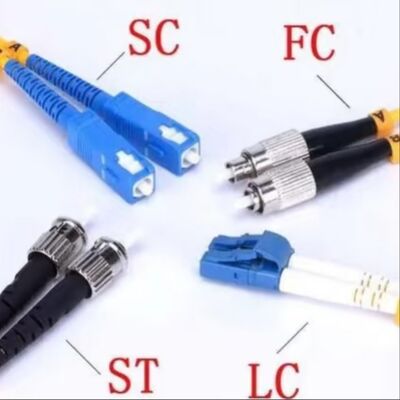 OS2 SC do LC Duplex Single Mode 9 125 Optical Fiber Patch Cord