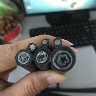 GYTC8S Rysunek 8 Kabel światłowodowy 24 48 rdzenia jednowarunkowy zewnętrzny samodzielnie podtrzymujący się samodzielnie