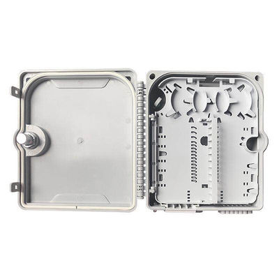 Zewnętrzna 12-rdzeniowa skrzynka rozdzielcza światłowodowa FTTB 235 * 215 * 70 mm