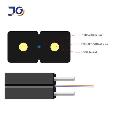Kabel światłowodowy FTTH o długości 2 km Rys.8