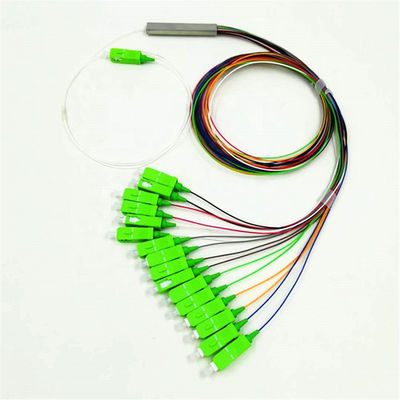 FCC FTTH FTTB FTTX 16-drożny światłowodowy rozdzielacz PLC