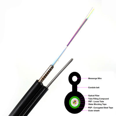 Przewód wsporczy 2,0 / 3,0 mm Rysunek 8 Kabel światłowodowy GYXTC8S