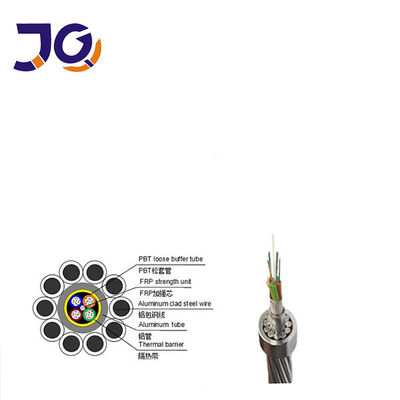 Przewody ze stopu aluminium z certyfikatem SDOC Kabel światłowodowy OPGW