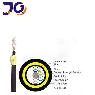 Dobra jakość cena fabryczna 24Core 48Core SM G652D Single-sheath All-Dielectric ADSS Aerial Fiber Optic Cable