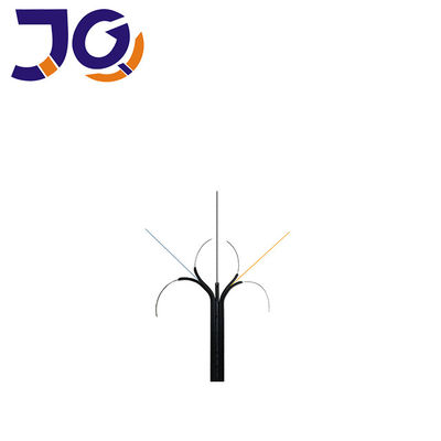 Biała osłona LSZH G652D FTTH Światłowodowy kabel upuszczający