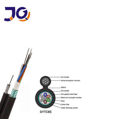 Samonośny rysunek 8 Opancerzony kabel światłowodowy GYTC8S
