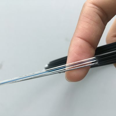 Przewód stalowy FTTH Drop Cable GJYXFCH 1 2 4 Rdzeń G.657A Włókno