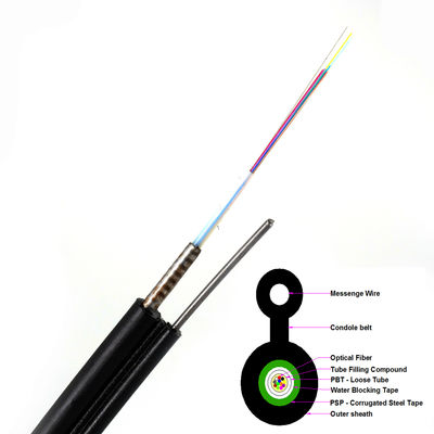 48-rdzeniowy zewnętrzny kabel światłowodowy GYTC8S do komunikacji