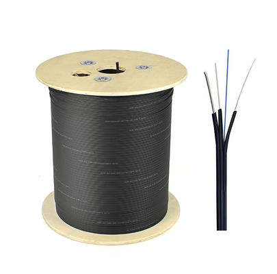 4-rdzeniowy płaski kabel antenowy Ftth Ftth Single Mode 657A1 z komunikatorem