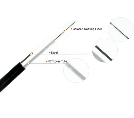 Samonośna antena Rysunek 8 Kabel ze splotem stalowym GYFTC8Y