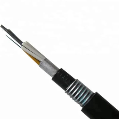 Podwójna osłona 24 rdzenie Podziemny kabel światłowodowy GYTA53 Single Mode
