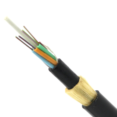 Kabel G652d ADSS 72-żyłowy kabel światłowodowy Podwójna kurtka
