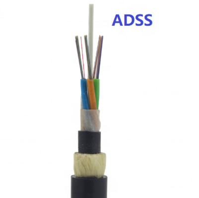 Kabel światłowodowy ADSS 12-żyłowy jednomodowy zewnętrzny G652D G657A1