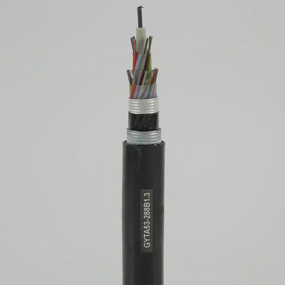2- 288 Tkanka stalowa odporna na wilgoć GYTA53 Kabel światłowodowy do podziemia