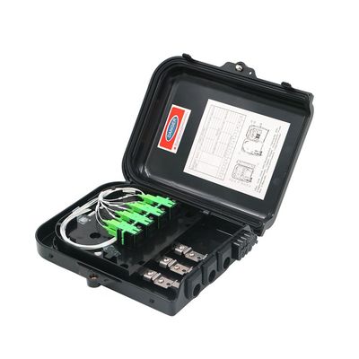 FDB 8-portowy ABS PC Fiber Optic Distribution Box Terminal Plc Splitter Box IP65
