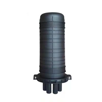 Pionowe 1 na 4 wyjścia optyczne zamknięcie kopułkowe uszczelnienie mechaniczne skrzynka łączeniowa kabla zamknięcie światłowodowe