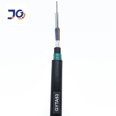 GYTA53 Zewnętrzny kabel światłowodowy bezpośredni zakopanie Napowietrzny rdzeń 12/24/48