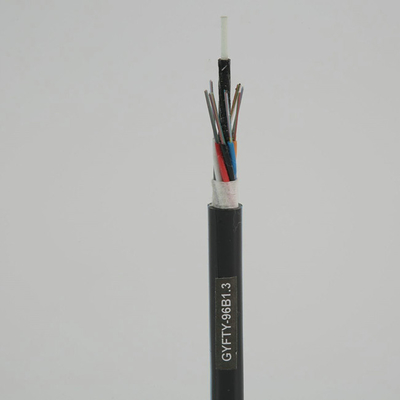 Płaszcz PE Zewnętrzny kabel światłowodowy od 2 do 288 rdzeni GYFTY Linka 1KM