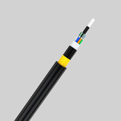 Kabel światłowodowy FRP Aerial ADSS 24 rdzenie G652D Przędza aramidowa Samonośna