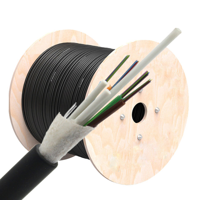 GYFTY Non Metallic Strength Member Zewnętrzny kabel światłowodowy nieopancerzony