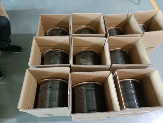 1km 2km 3km Plywood Drum FTTH Fiber Optic Drop Cable 1 Core Single Mode Indoor Fiber Optic Cable