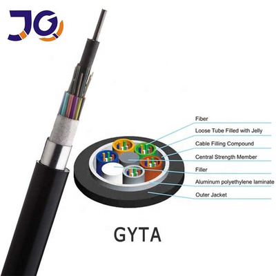 G652d Gyta Duct Aluminiowy zewnętrzny kabel światłowodowy do dostępu do szkieletów