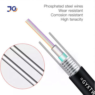 Zewnętrzny kabel światłowodowy 1310nm 4 6 8 12 rdzeni GYXTW